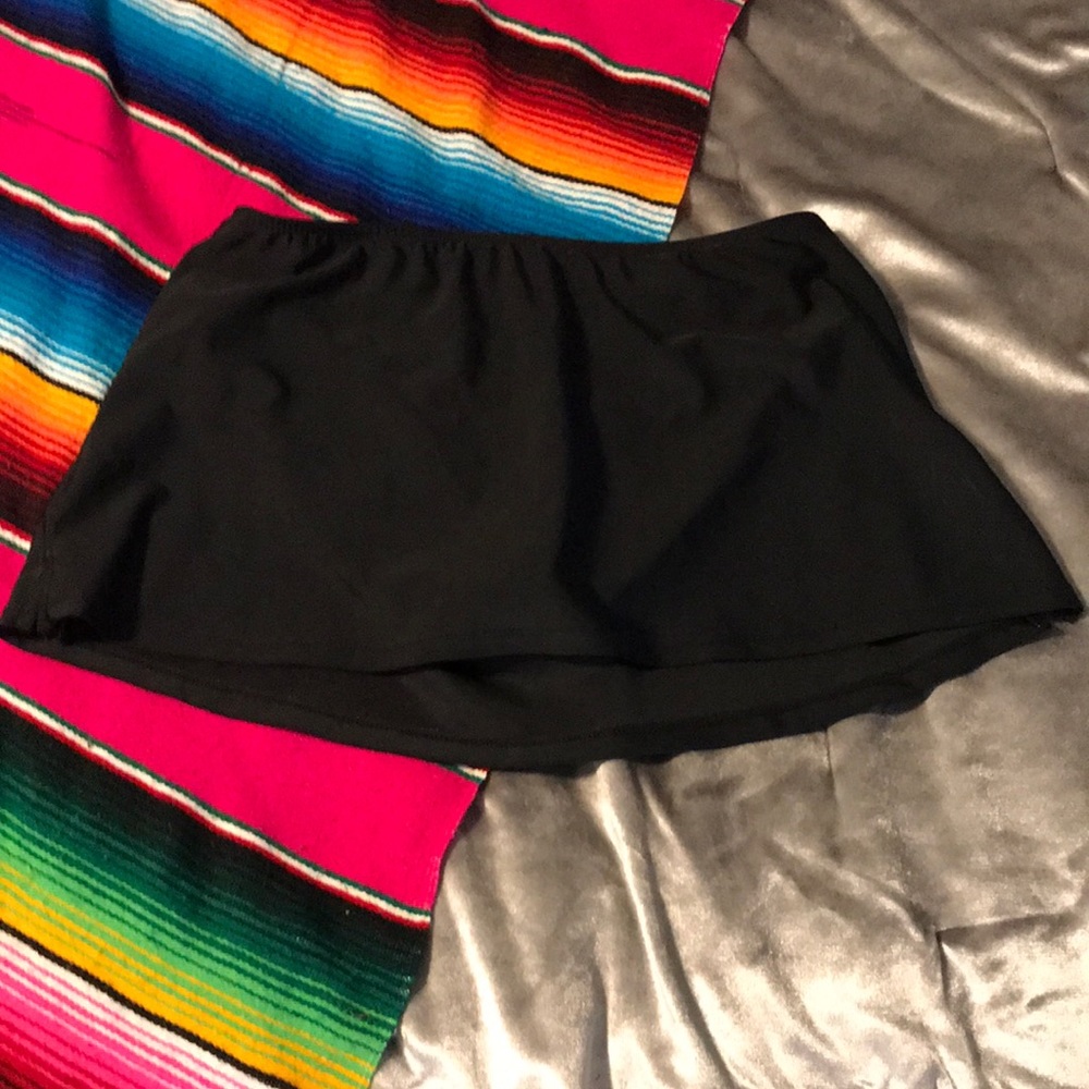 Bathing suit bottom skirt